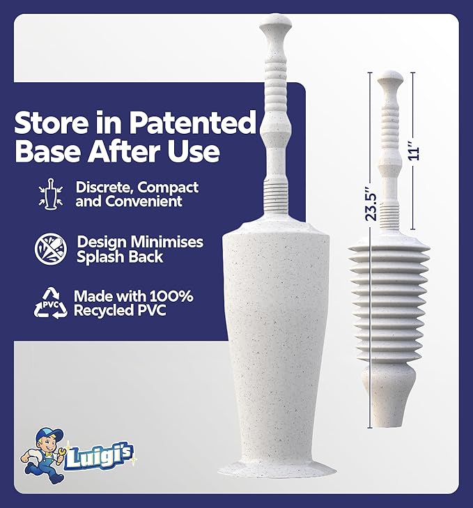 Heavy-Duty Toilet Plunger