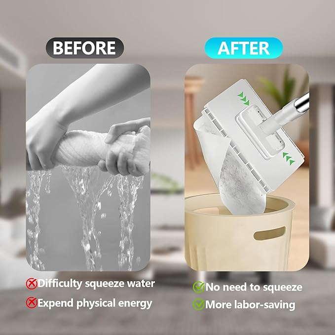 360° Clip-On Mini Dust Mop