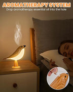 Touch Control Rechargeable Bird Table Lamp