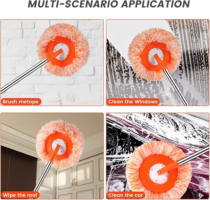 360° Rotating Wall & Floor Mop