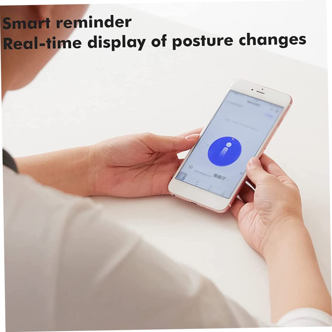 Smart Posture Corrector – Adjustable Upper Back Brace with Vibration Reminder