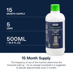 De'Longhi EcoDecalk Coffee Machine Descaler 500ml (5 Doses)