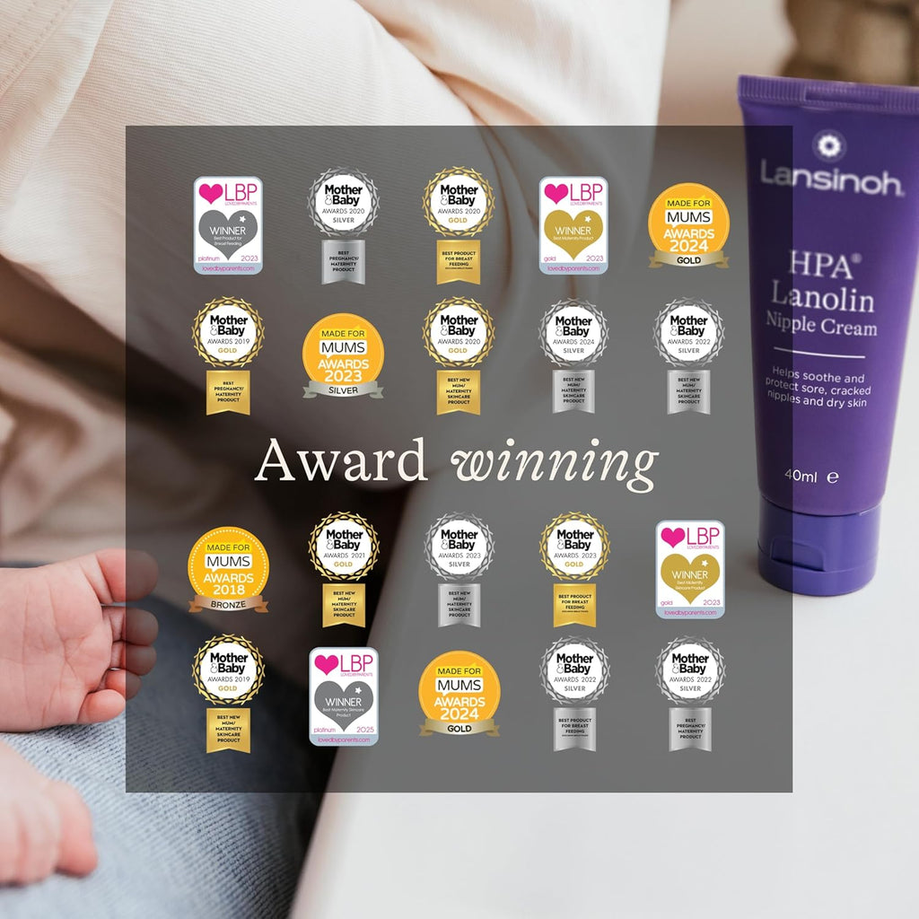 Lansinoh HPA Lanolin Nipple Cream 40ml – Breastfeeding Care