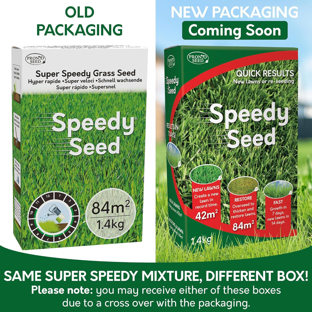Pronto Seed Premium Grass Seed 1.4kg – Fast Growing Lawn Seed