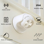Auraglow Motion Sensor LED Wall Light – Black