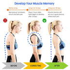 Smart Posture Corrector with Vibration Reminder – Adjustable for Men, Women & Teens