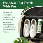 Foot Sense Natural Foot & Shoe Powder – Long-Lasting Odor Eliminator (Up to 6 Months Protection) for Fresh, Sweat-Free Feet