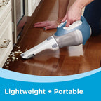 BLACK+DECKER dustbuster AdvancedClean – Cordless Handheld Vacuum for Home & Car with Crevice Tool & Rotating Nozzle (CHV1410L)