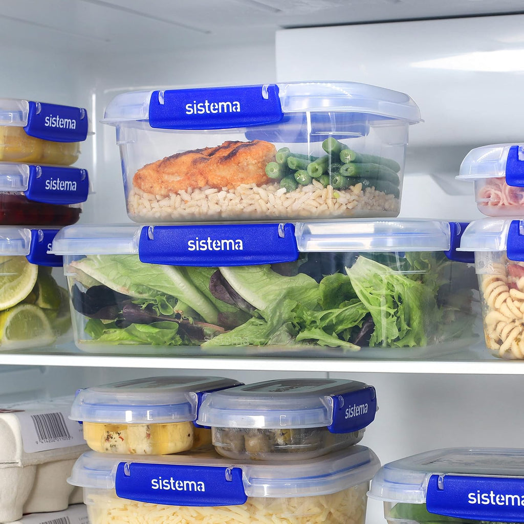 Sistema KLIP IT PLUS Leakproof Food Containers (1L, 3-Pack)