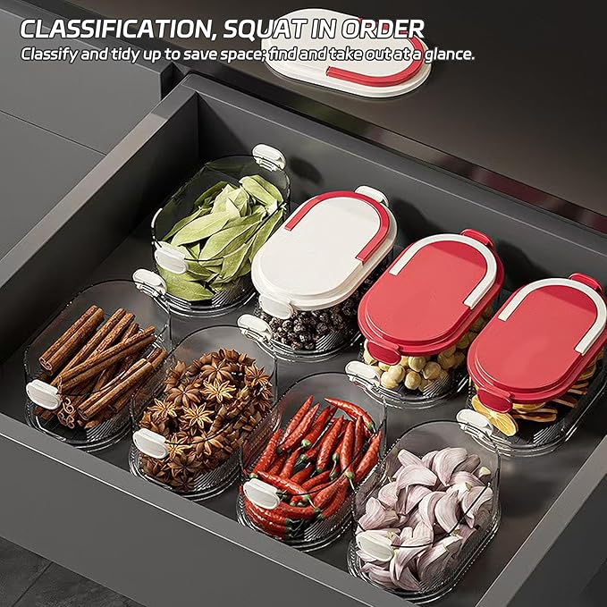 3-Layer Stackable Spice Organizer