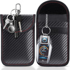 Lanpard Faraday Car Key Signal Blocking Pouch – 2 Pack RFID Anti-Theft Case