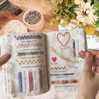 Beginner Embroidery Stitch Book Kit