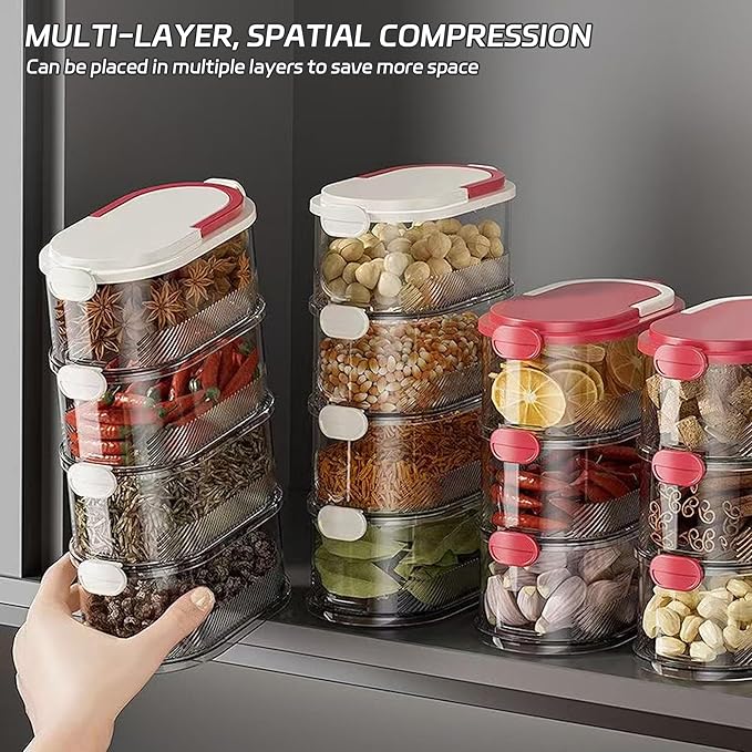 3-Layer Stackable Spice Organizer