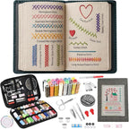 Beginner Embroidery Stitch Book Kit