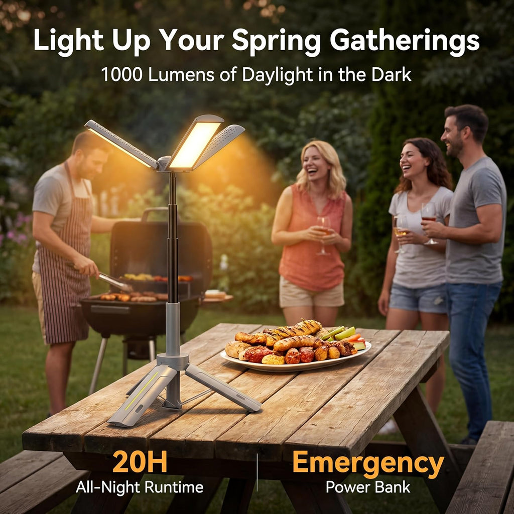 BUBRA 40" Telescopic LED Camping Light