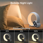 Sunset Wake-Up Light with White Noise Sleep Aid – Glow-in-the-Dark Bedside Lamp for Deep Sleepers, Kids & Adults