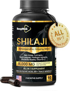 Shilajit Gold Gummies for Men – 10-in-1 Himalayan Blend with Ashwagandha & Fulvic Acid (60 Count)