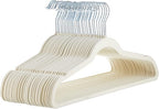 Basics Slim Velvet Non-Slip Suit Hangers (30-Pack)