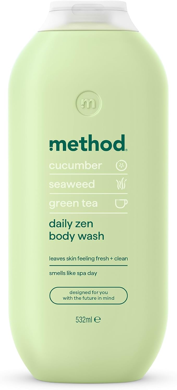 Method Simply Nourish Body Wash – Coconut, Rice Milk & Shea Butter Shower Gel (532ml)