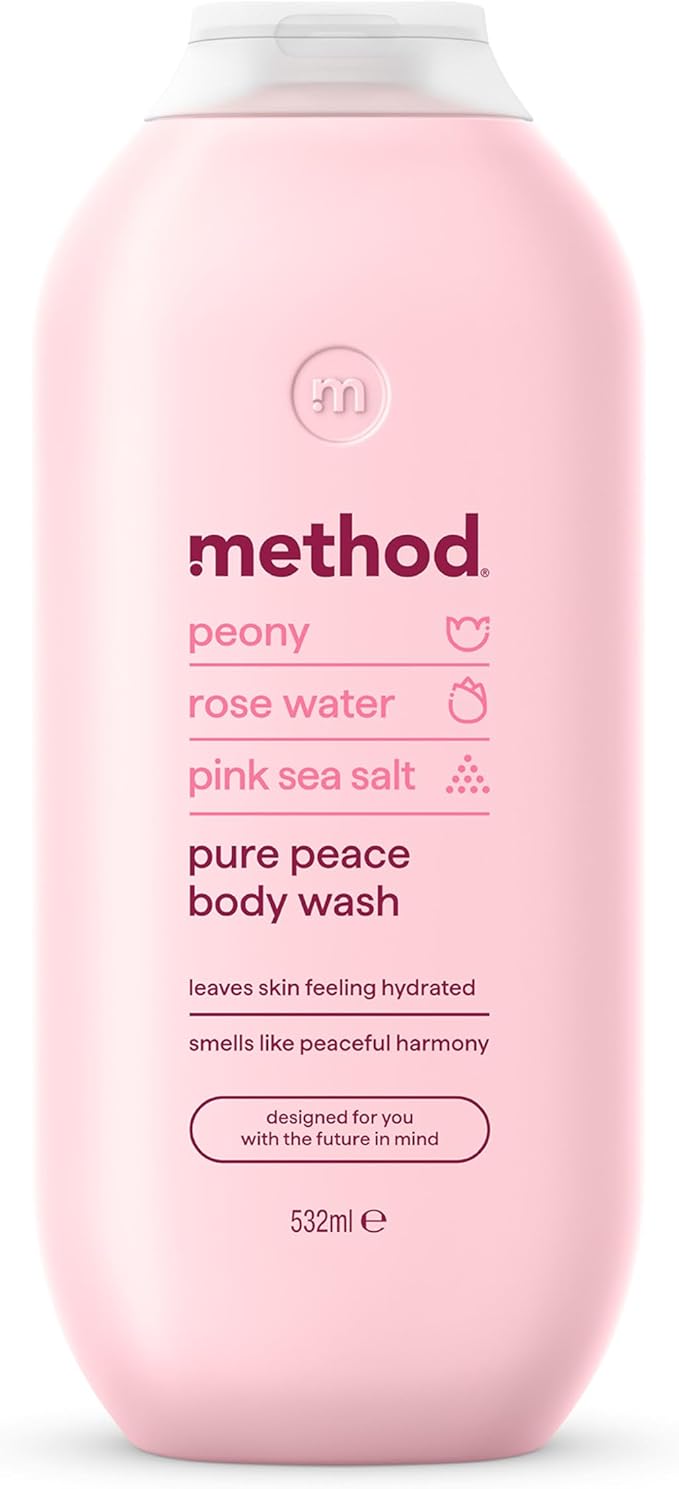 Method Simply Nourish Body Wash – Coconut, Rice Milk & Shea Butter Shower Gel (532ml)