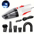 Mini High-Power Car Vacuum Cleaner – Portable Handheld Cordless Cleaner for Deep Interior Cleaning