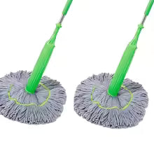 2-in-1 Self-Wringing Microfiber Mop