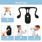Smart Posture Corrector – Adjustable Upper Back Brace with Vibration Reminder